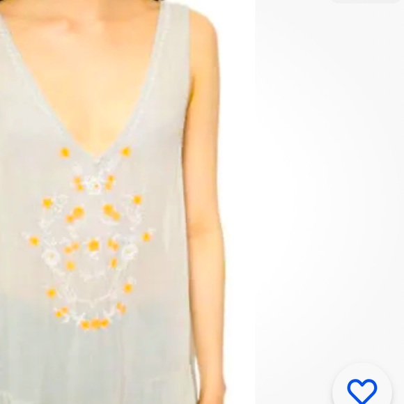 Free People Shirt-Dress. - Picture 3 of 9